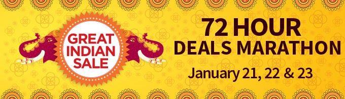 Amazon India 72hrs - Great Indian Sale
