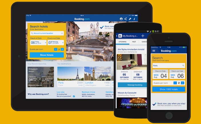 Booking.com Android and iOs App