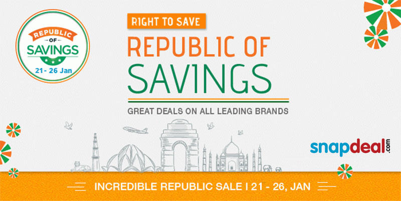 Snapdeal Republic Day Sale